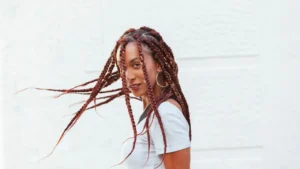 Medium Box Braids Styles